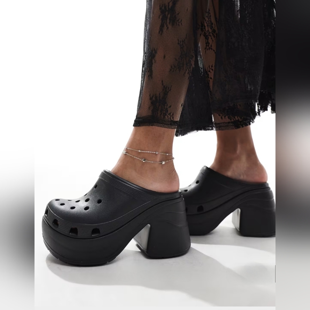 CROCS Siren Platform Clogs